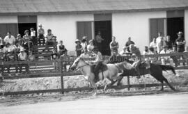 Course de chevaux au Festival Western de Lebel-sur-Quévillon