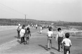 Marche faite par des scouts à Lebel-sur-Quévillon