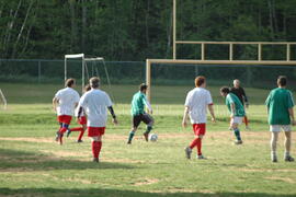 Partie de soccer à Chibougamau