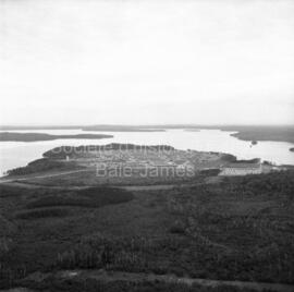 Vue aérienne de Lebel-sur-Quévillon