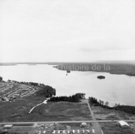 Vue aérienne de Lebel-sur-Quévillon