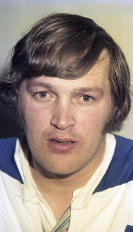 Jacques Perron, membre de l’équipe de hockey Le Domtar de Lebel-sur-Quévillon