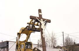 Mise en place du corps du Christ à Lebel-sur-Quévillon