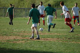 Partie de soccer à Chibougamau