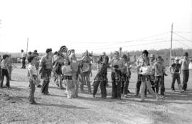 Marche faite par des scouts à Lebel-sur-Quévillon