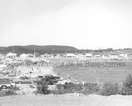 Plage avec vue sur le lac Gilman
