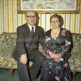 M. Gérard Poirier et son épouse Jeanne Thibodeau, à Lebel-sur-Quévillon