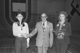Remise de médailles aux finales des Jeux du Québec à Chapais