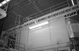 Intérieur de la scierie de Barrette-Saucier à Lebel-sur-Quévillon