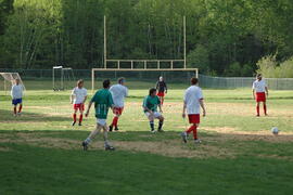 Partie de soccer à Chibougamau