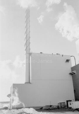 Nouvelle bouilloire [boiler] de l’usine Domtar de Lebel-sur-Quévillon