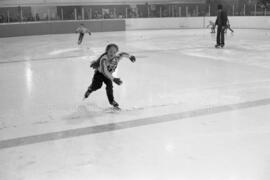 Jeune patineuse aux finales des Jeux de Québec à Chapais
