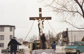 Mise en place du corps du Christ à Lebel-sur-Quévillon