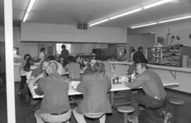Cafétéria de la compagnie des Produits forestiers Saucier à Lebel-sur-Quévillon
