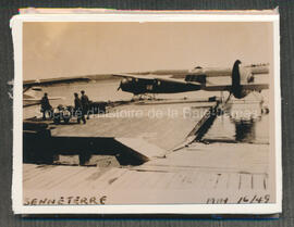 Base d’aviation de A. Fecteau Transport Aérien à Senneterre, 16 mai 1949.