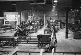 Vue de l’intérieur de la scierie Domtar à Lebel-sur-Quévillon