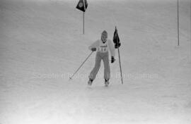 Skieur aux finales des Jeux du Québec à Chapais