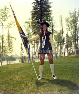 Carole St-Laurent, membre de la parade des Forestières