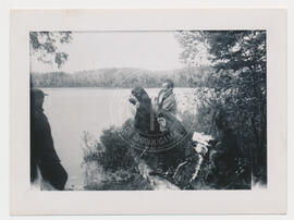 Chasse à l'orignal, Lac Lessard