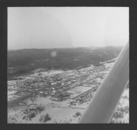 Vue aérienne, Chibougamau.