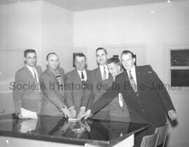 Assermentation du premier conseil de ville élu de Chibougamau