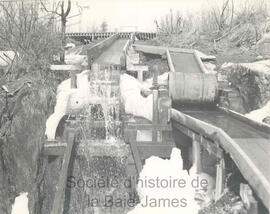 Première reconstruction du moulin Fleury réalisée en 1978