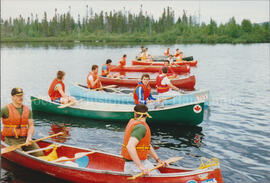 Édition 1987 de la Classique provinciale de canots de Chibougamau