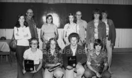 Groupe de la course de canots à Lebel-sur-Quévillon