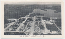 Vue aérienne de Chibougamau