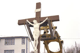 Mise en place du corps du Christ à Lebel-sur-Quévillon