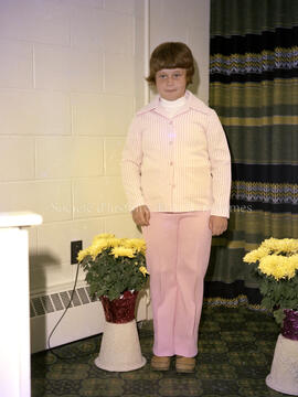Christiane Landry à sa Première communion