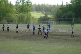 Partie de soccer à Chibougamau