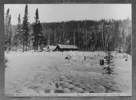 Campement de Portage Island datant des années 1935-36.
