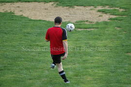 Partie de soccer à Chibougamau