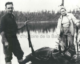 Hector Lafond (frère de Laurent et d’Yvonne) et sa femme