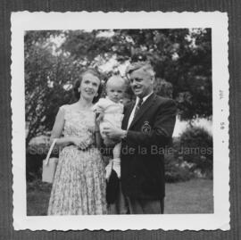 Famille Goldrings en 1958. Gérant de la Banque Impériale de Commerce.
