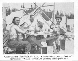 Prospecteurs à Chibougamau.