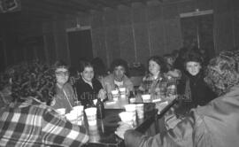 Groupe de personnes lors d’un festival de bûcheron à Lebel-sur-Quévillon