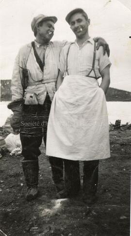 Joseph Jourdain, cook, et [inconnu ?]
