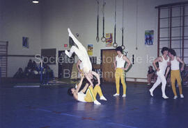 Spectacle de gymnastique prenant place à l’École Boréale