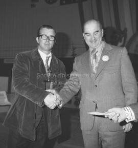 Remises de trophées au Carnaval 1974