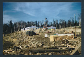 Construction de bunkhouses à la mine Jaculet [?]