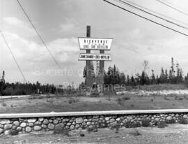 Pancarte de Bienvenue à Lebel-sur-Quévillon