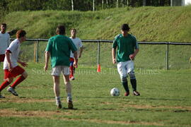 Partie de soccer à Chibougamau