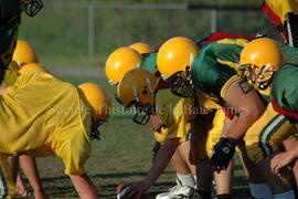 Match de l'équipe de football Troïlus de Chibougamau.