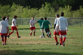 Partie de soccer à Chibougamau