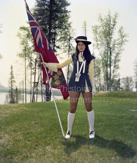 Ginette Bouchard, membre de la parade des Forestières
