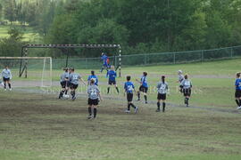 Partie de soccer à Chibougamau