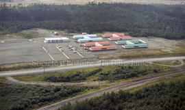 Vue aérienne de l’usine Camille Richard à Lebel-sur-Quévillon