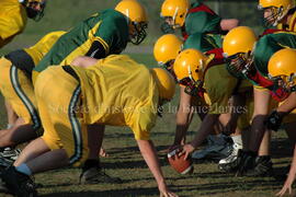 Match de l'équipe de football Troïlus de Chibougamau.